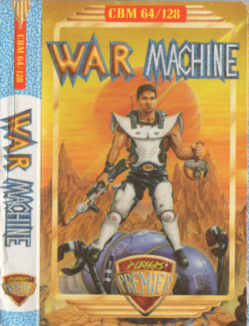 Tape Game Cover Commodore 64 C64 Players Premier - War Machine
