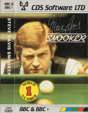Tape Game Cover BBC & BBC + CDS - Steve Davies Snooker
