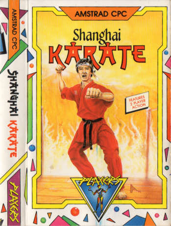 Tape Game Cover Amstrad CPC / Schneider CPC Players - Shanghai Karate