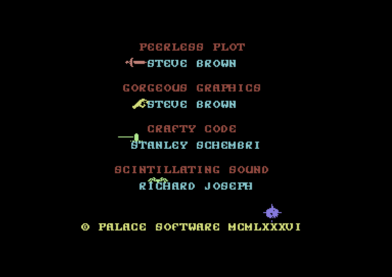 Cauldron II Credits