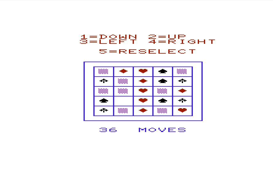 Slide Puzzle Screen